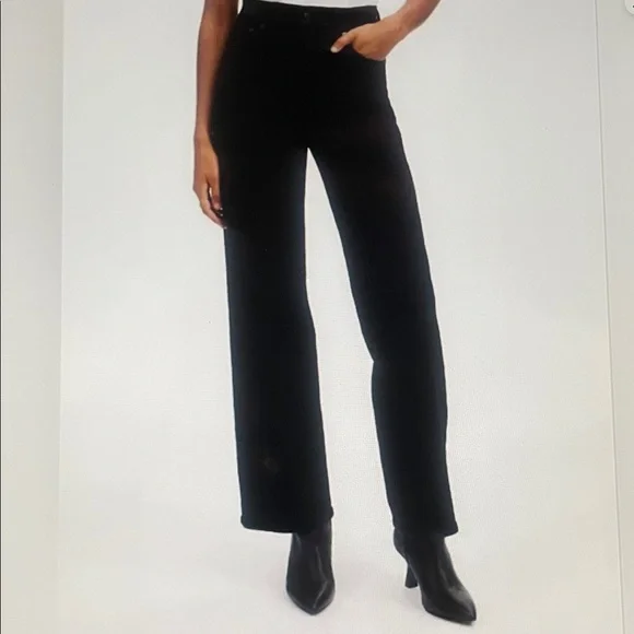 MADEWELL The Perfect Vintage wide-Leg Black Women's jeans - Picture 3 of 12
